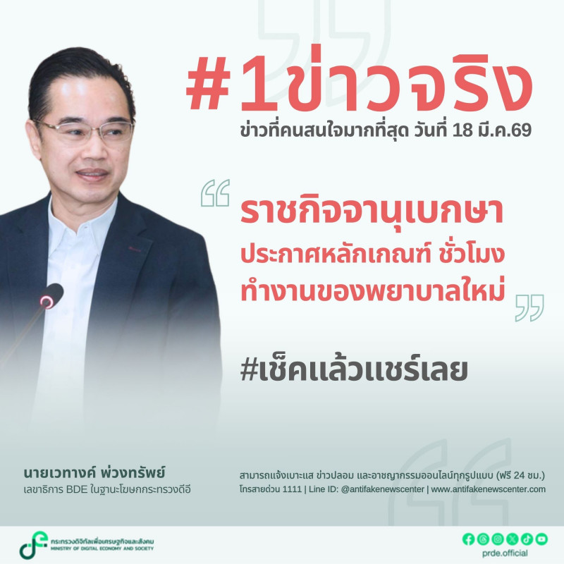 ข่าวสารกระทรวงฯ